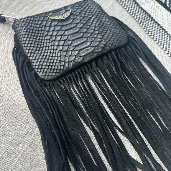 Black Zadig and Voltaire micro wrist purse - Picture 3 of 3